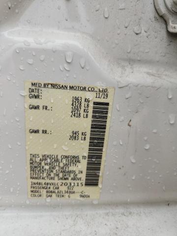 2020 NISSAN ALTIMA S - 1N4BL4BVXLC203115
