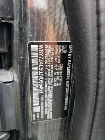 2018 BMW I3 REX WBY7Z4C50JVD96469