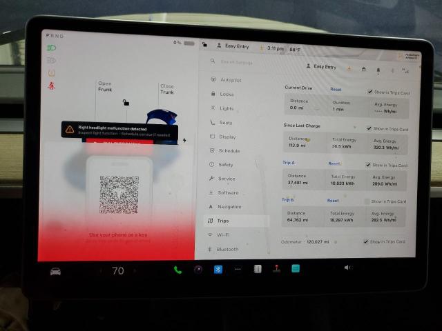 2022 TESLA MODEL 3 5YJ3E1EA6NF372537