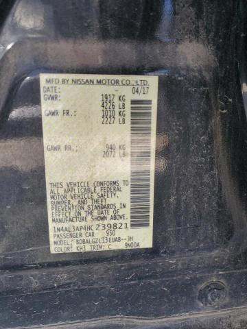2017 NISSAN ALTIMA 2.5 - 1N4AL3AP4HC239821