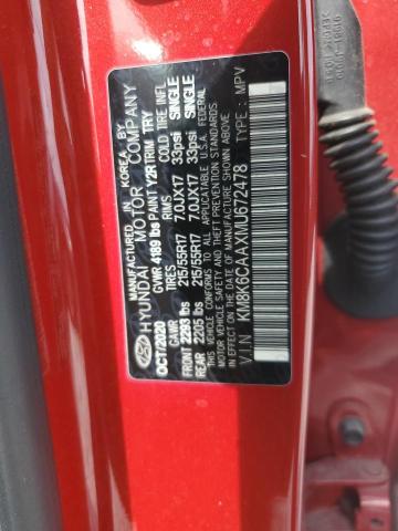 2021 HYUNDAI KONA SEL P KM8K6CAAXMU672478