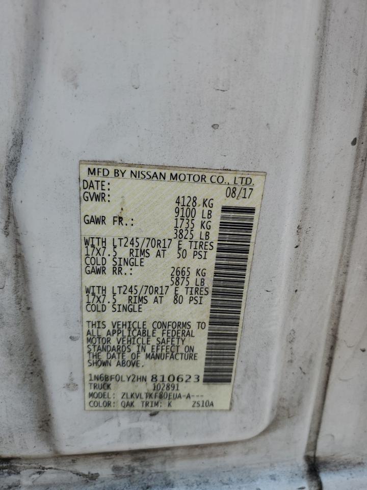 NISSAN NV2500 2500 S