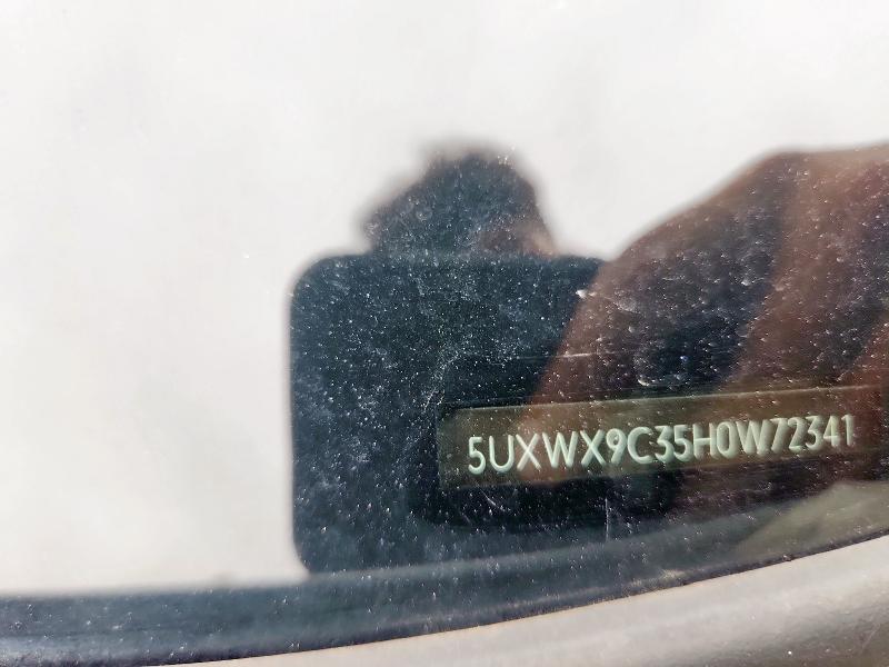 2017 BMW X3 SDRIVE2 5UXWX9C35H0W72341