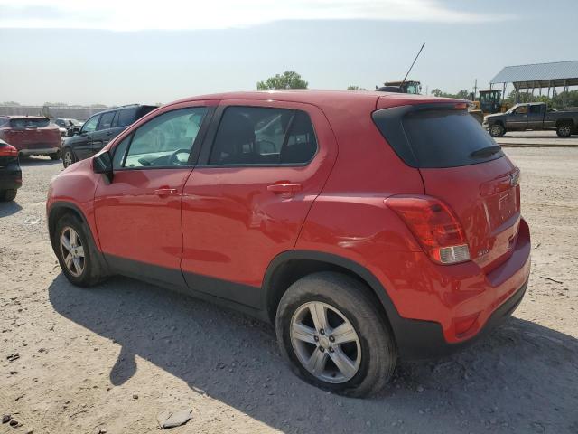 CHEVROLET TRAX LS 2020 red  gas KL7CJKSB4LB345235 photo #3