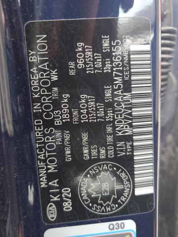 2021 KIA SELTOS S - KNDEUCAA5M7136155