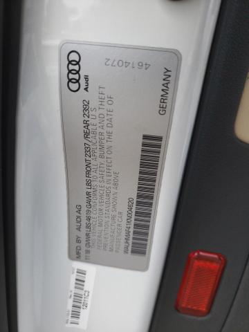 2019 AUDI A4 PREMIUM WAUHMAF41KN004620