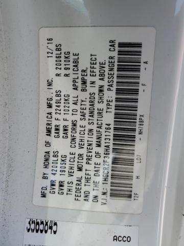 2017 HONDA ACCORD LX 1HGCR2F36HA131764