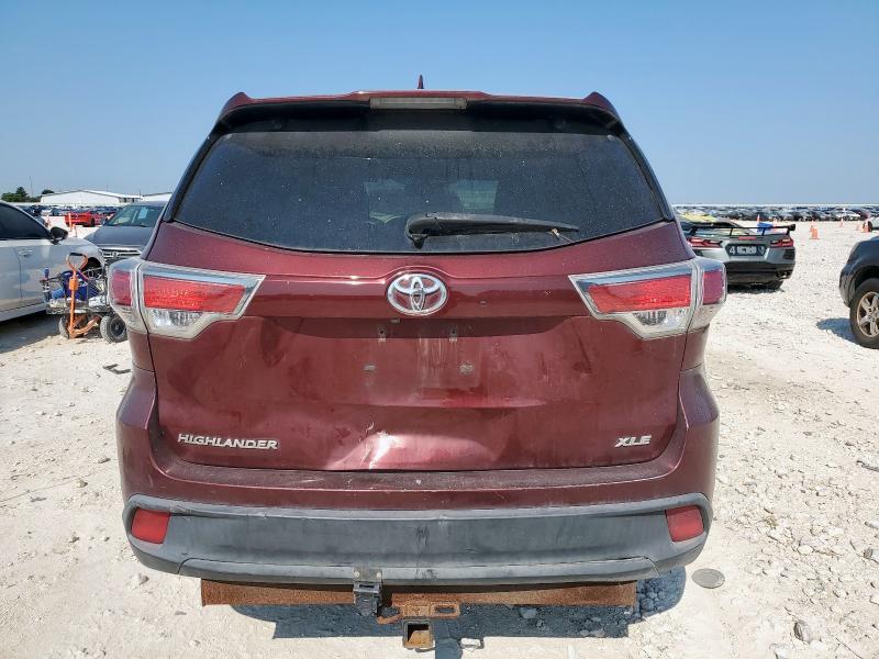 2015 TOYOTA HIGHLANDER XLE 5TDKKRFH7FS049058