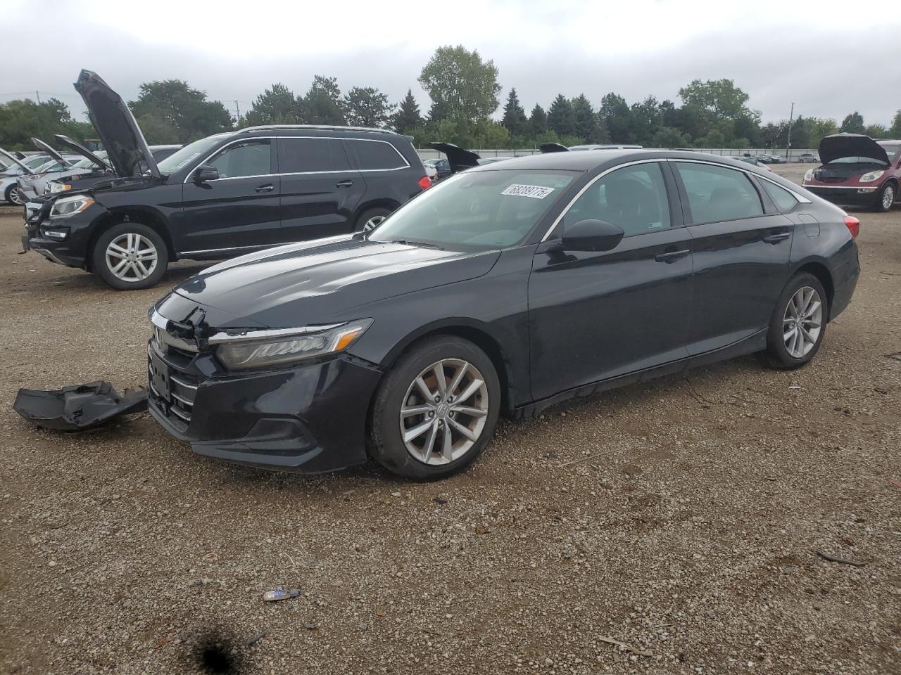 Lot #3298191036 2021 HONDA ACCORD LX