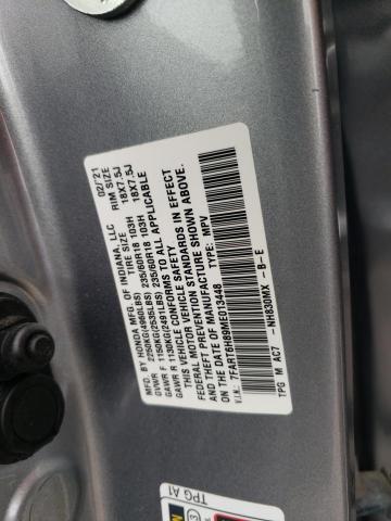 2021 HONDA CR-V EXL 7FART6H89ME013448