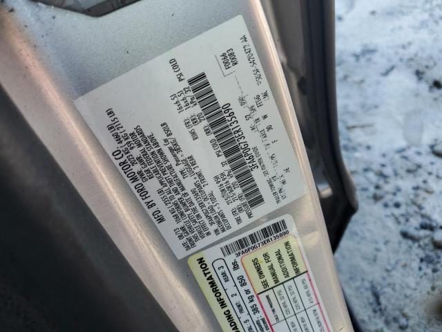 2014 FORD FUSION S - 3FA6P0G73ER135690