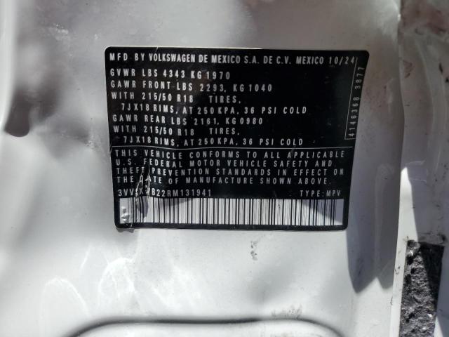 2024 VOLKSWAGEN TAOS SE 3VVSX7B22RM131941