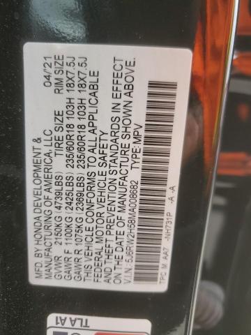 2021 HONDA CR-V EX 5J6RW2H58MA008682