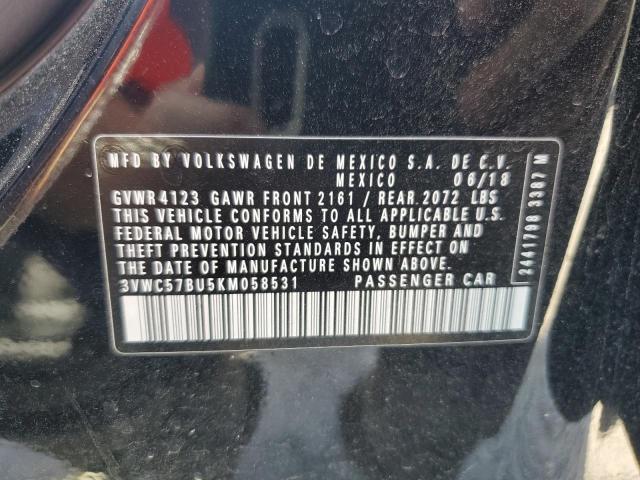 2019 VOLKSWAGEN JETTA S - 3VWC57BU5KM058531