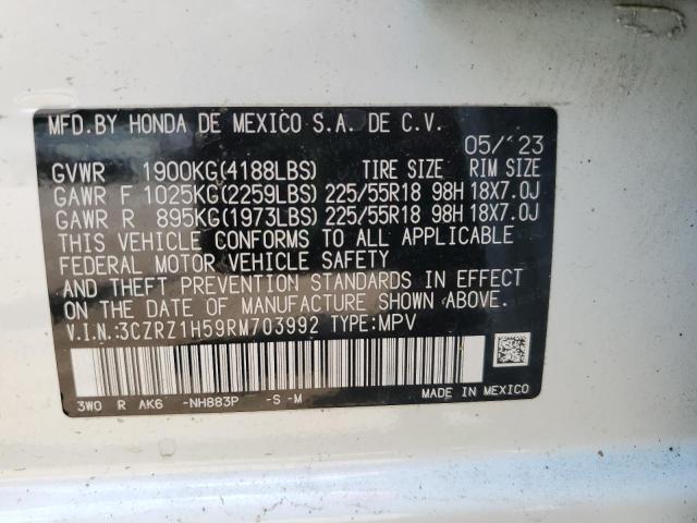2024 HONDA HR-V SPORT 3CZRZ1H59RM703992