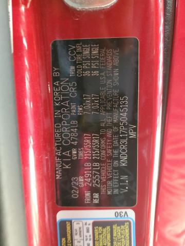 2023 KIA NIRO WIND KNDCR3L17P5045135