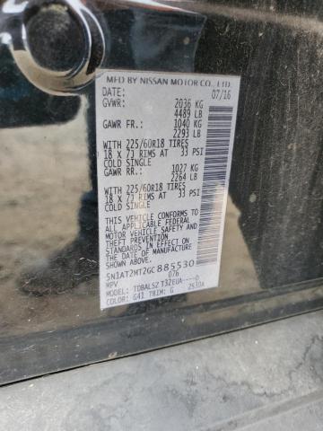 2016 NISSAN ROGUE S - 5N1AT2MT2GC885530