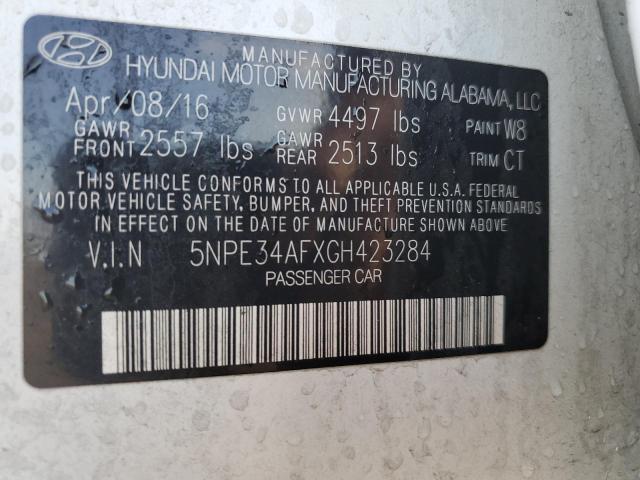 2016 HYUNDAI SONATA SPO - 5NPE34AFXGH423284
