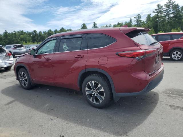 2022 TOYOTA HIGHLANDER HYBRID XLE 5TDGBRCH5NS547056