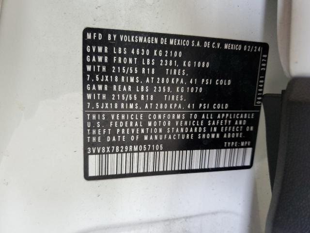 2024 VOLKSWAGEN TAOS S 3VV8X7B29RM057105