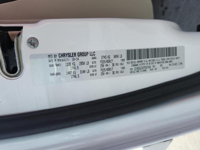 2015 DODGE GRAND CARA - 2C4RDGCGXFR567036