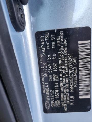 2013 HYUNDAI ACCENT GLS #3303611927