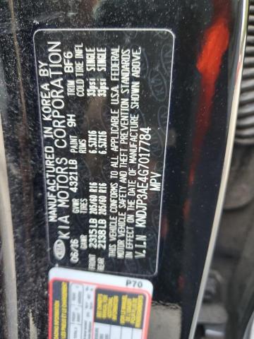 2016 KIA SOUL EV KNDJP3AE4G7017784