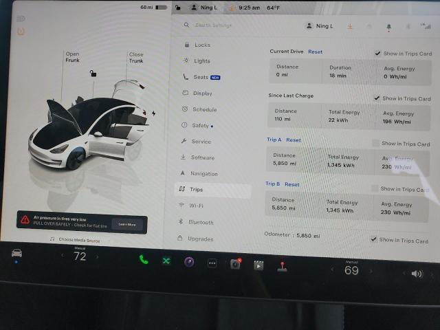 2023 TESLA MODEL 3 - 5YJ3E1EA5PF707631