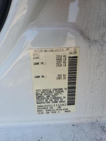 2020 NISSAN ALTIMA SR 1N4AL4CV3LC115162