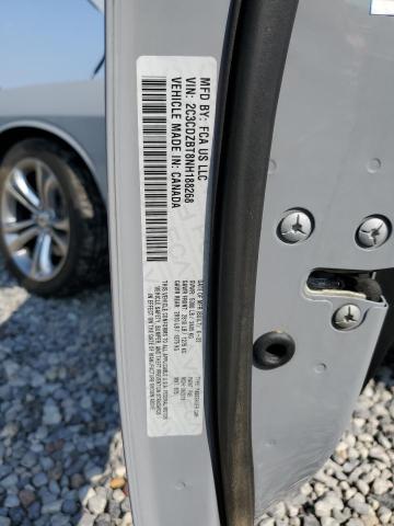 2022 DODGE CHALLENGER 2C3CDZBT8NH188268