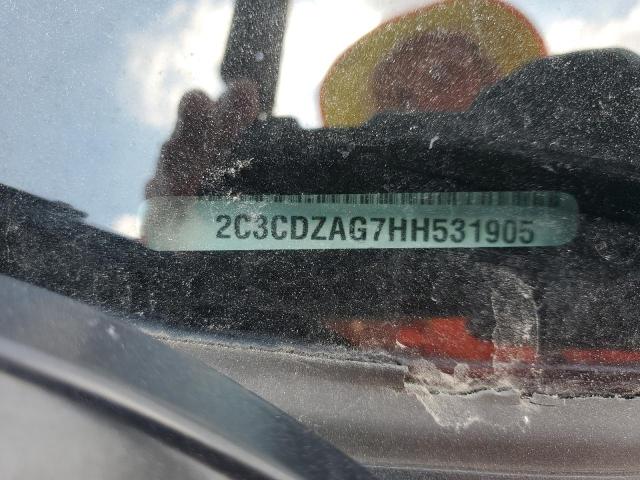 2017 DODGE CHALLENGER 2C3CDZAG7HH531905