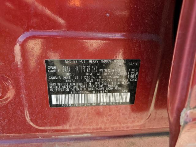 2015 SUBARU OUTBACK 2.5I LIMITED 4S4BSAJC0F3216676