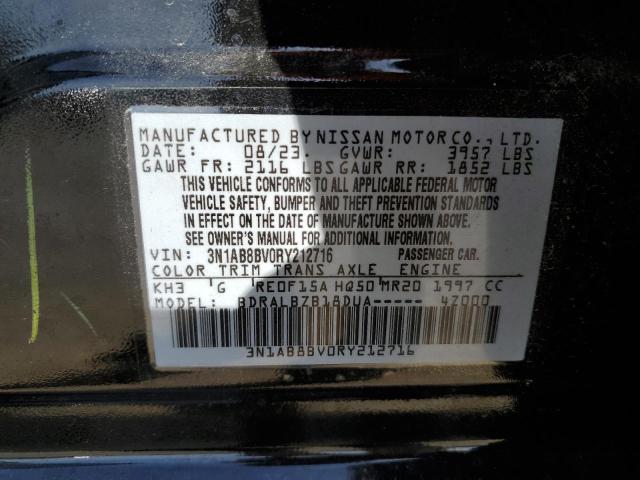 2024 NISSAN SENTRA S - 3N1AB8BV0RY212716