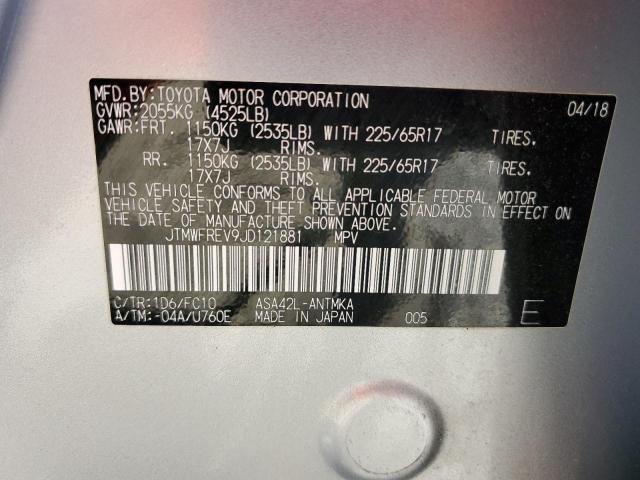 2018 TOYOTA RAV4 ADVEN - JTMWFREV9JD121881