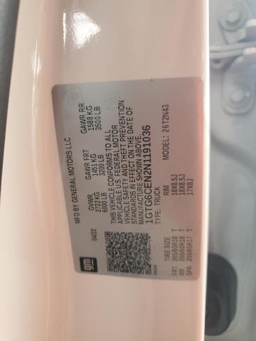 2022 GMC CANYON ELE 1GTG6CEN2N1191036