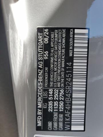 2025 MERCEDES-BENZ C 300 4MAT W1KAF4HB4SR245114