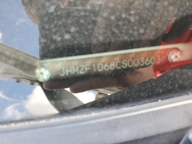 2012 HONDA CR-Z EX - JHMZF1D68CS003603