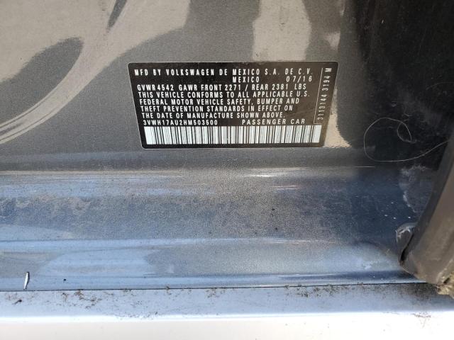 2017 VOLK GOLF ALLTRACK S - 3VWH17AU2HM503500