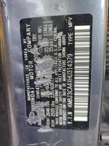 2017 HYUNDAI TUCSON LIMITED KM8J3CA4XHU314379