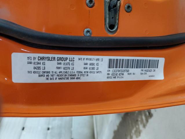 2013 DODGE DART SXT - 1C3CDFBA7DD297569