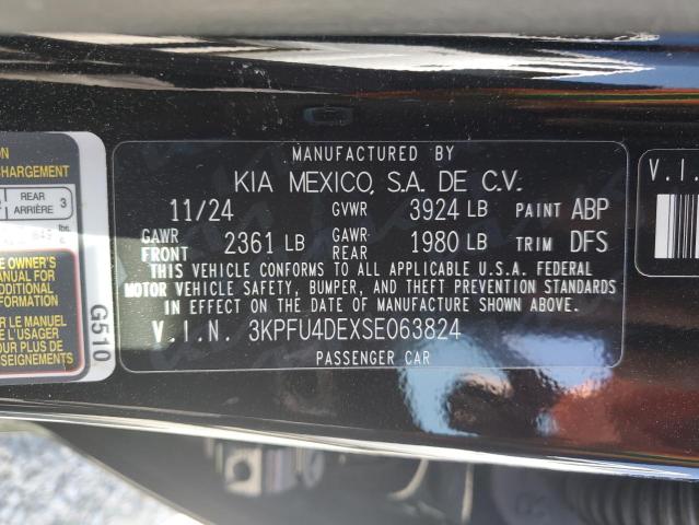2025 KIA K4 EX 3KPFU4DEXSE063824