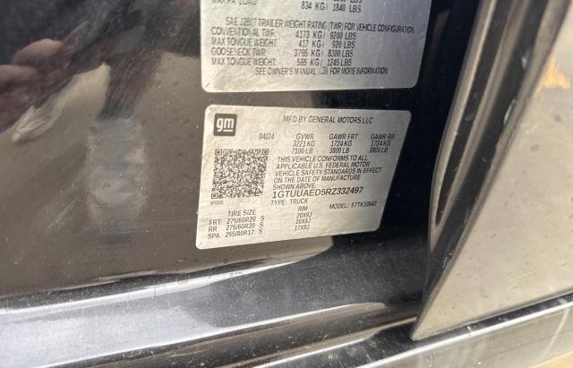 2024 GMC SIERRA K15 - 1GTUUAED5RZ332497