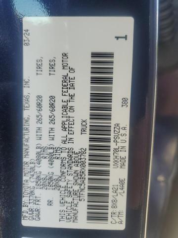 2024 TOYOTA TUNDRA CREWMAX PLATINUM 5TFNC5AB5RX003782