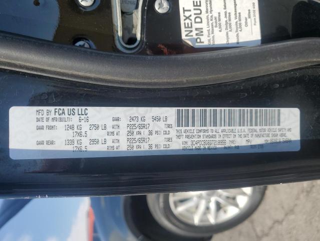 2016 DODGE JOURNEY SX 3C4PDCBG6GT218956