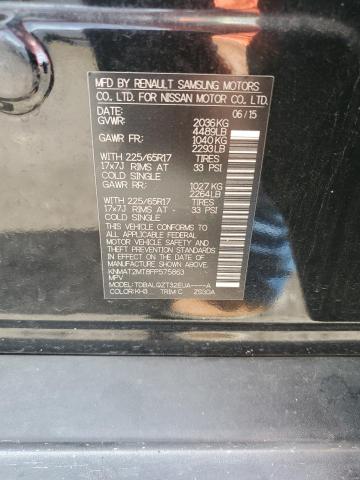 2015 NISSAN ROGUE S KNMAT2MT8FP575863