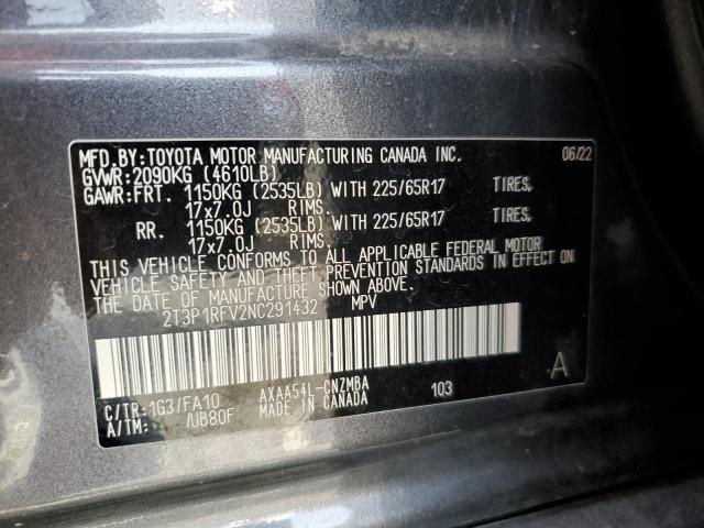2022 TOYOTA RAV4 XLE - 2T3P1RFV2NC291432