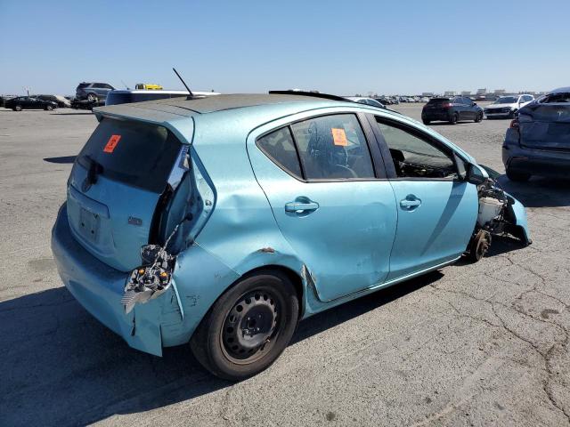 TOYOTA PRIUS C 2012 blue  hybrid engine JTDKDTB39C1013740 photo #4