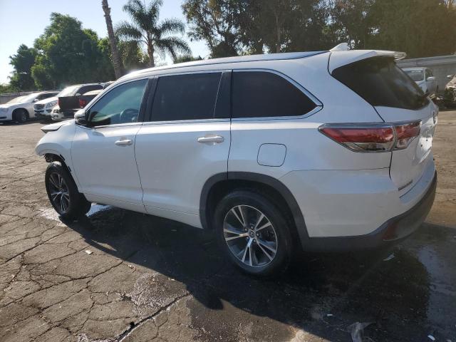 2016 TOYOTA HIGHLANDER XLE 5TDKKRFH3GS127966