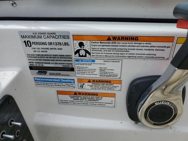 2020 HURRICANE/GODFREY MARINE BOAT #3303903716