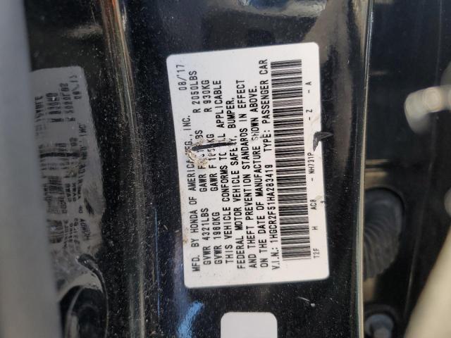2017 HONDA ACCORD SPO - 1HGCR2F51HA283419